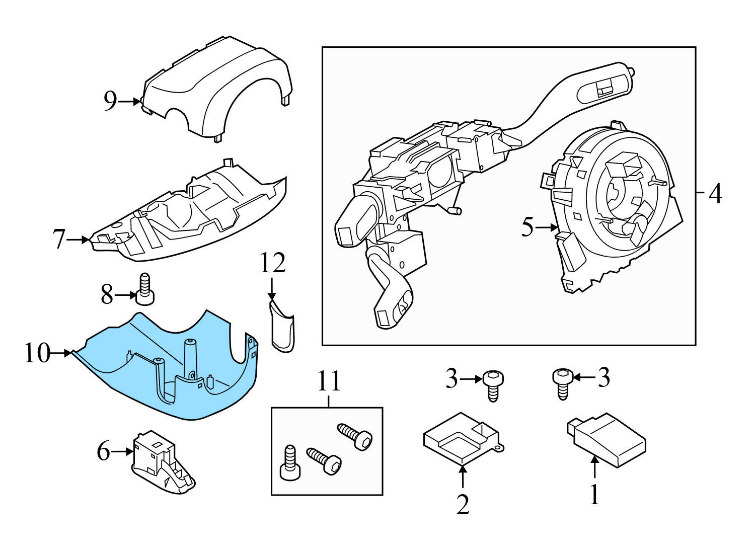 AUXILIARY RADIATOR COOLANT HOSE / LINE