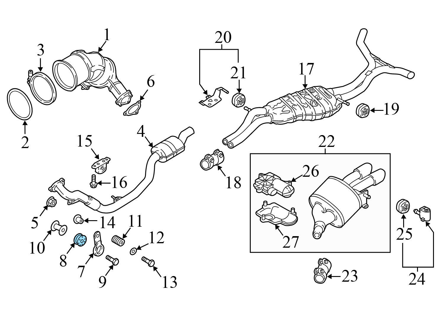 EXHAUST HANGER / MOUNT