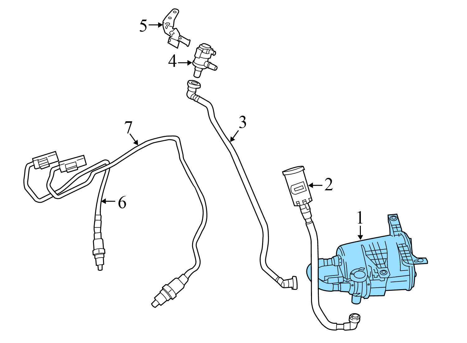 CHARCOAL / FUEL VAPOR CANISTER FILTER