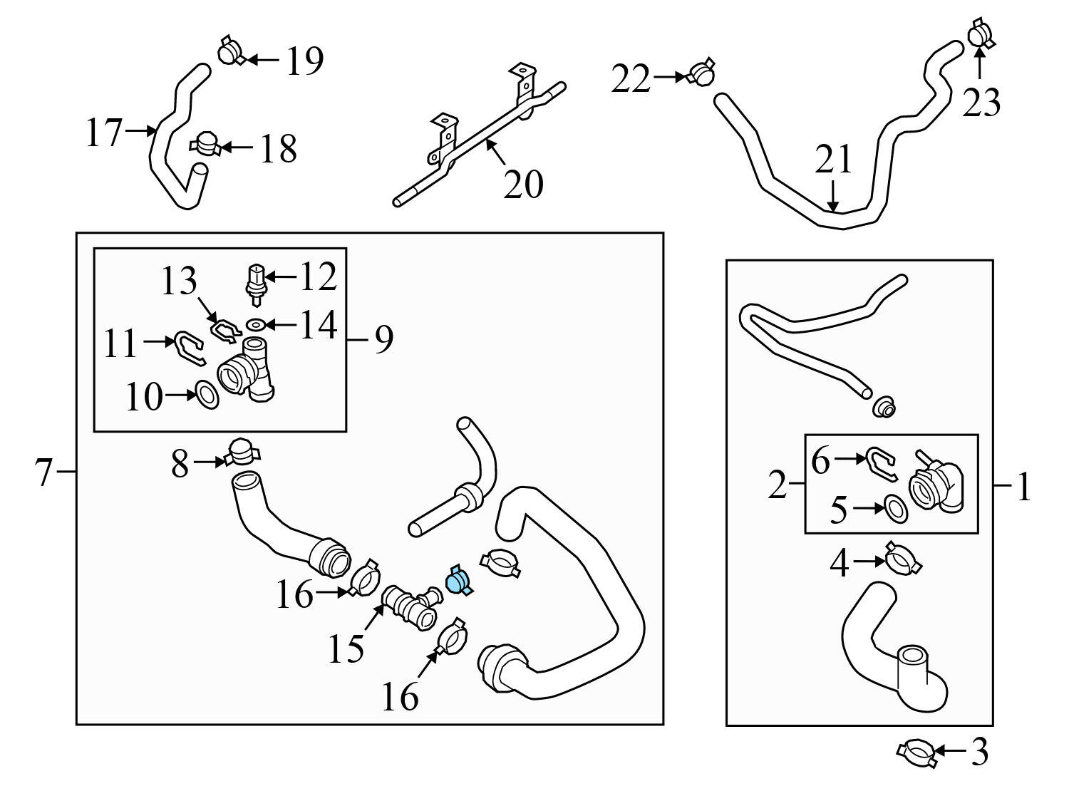 COOLANT HOSE / LINE