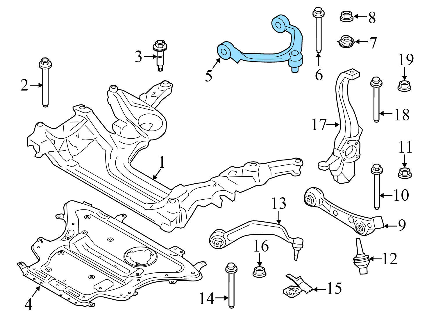 UPPER CONTROL ARM