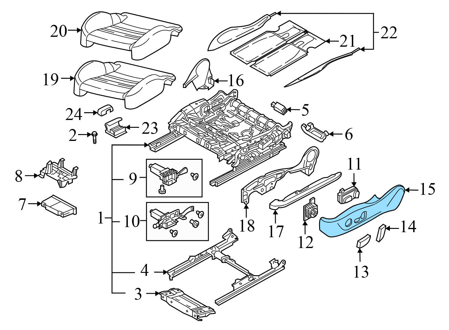 OUTER SEAT TRIM PANEL