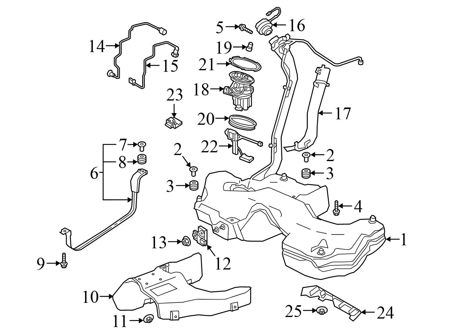 FUEL TANK LEAK DIAGNOSTIC MODULE