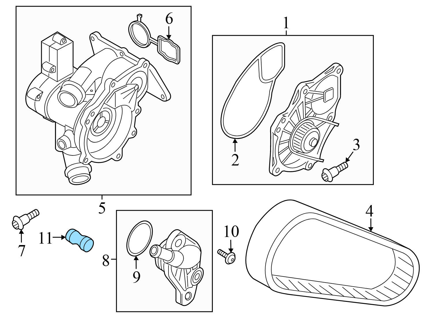 COOLANT PUMP UNION / CONNECTOR
