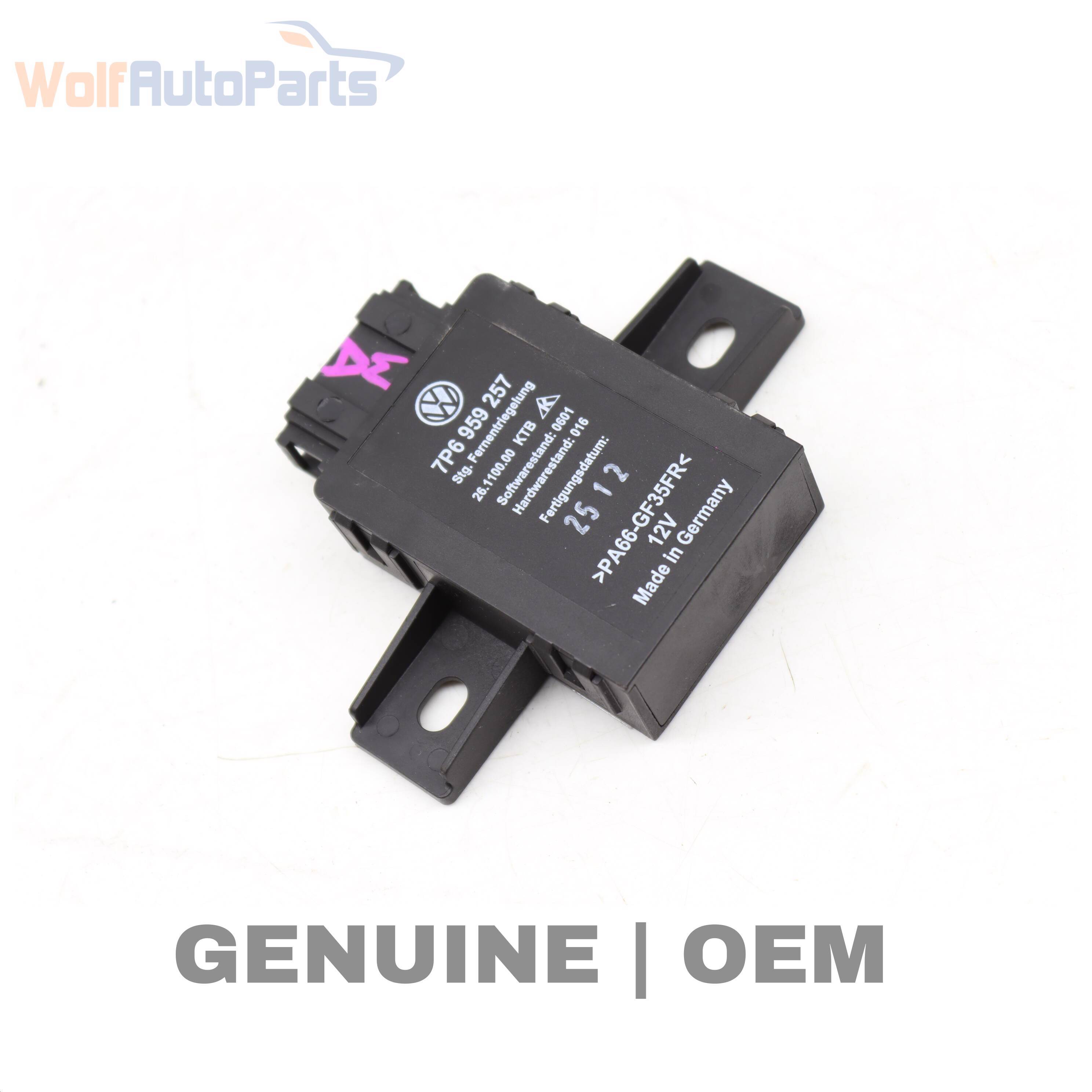 BACKREST RELEASE CONTROL MODULE