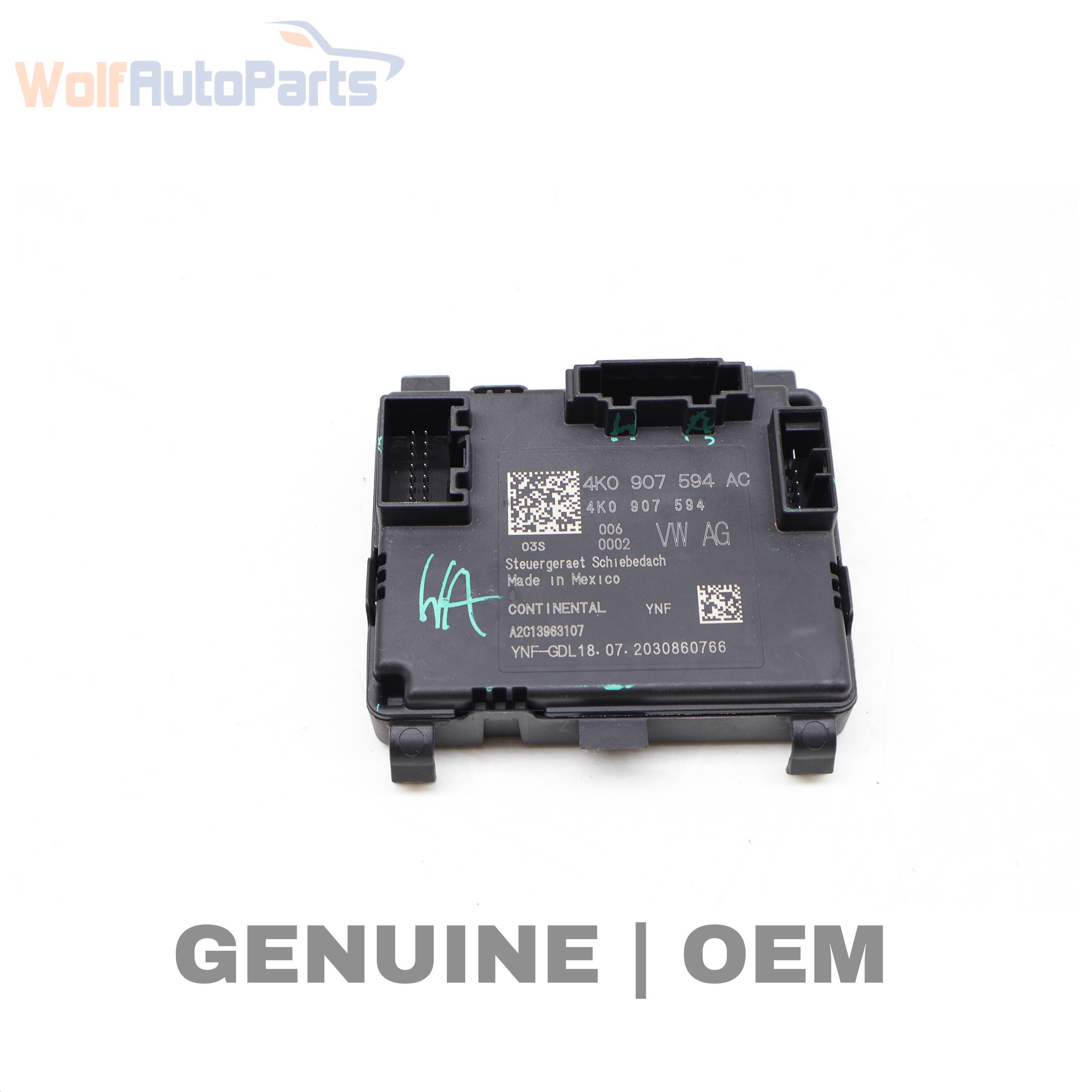 SUNROOF / SUN ROOF CONTROL MODULE