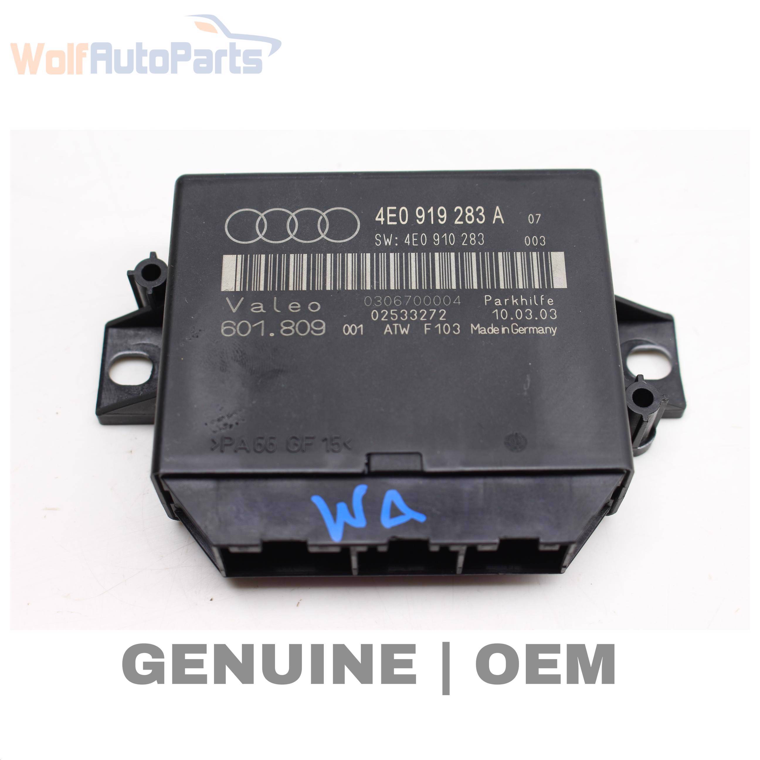 PARKING AID / PARK ASSIST CONTROL MODULE