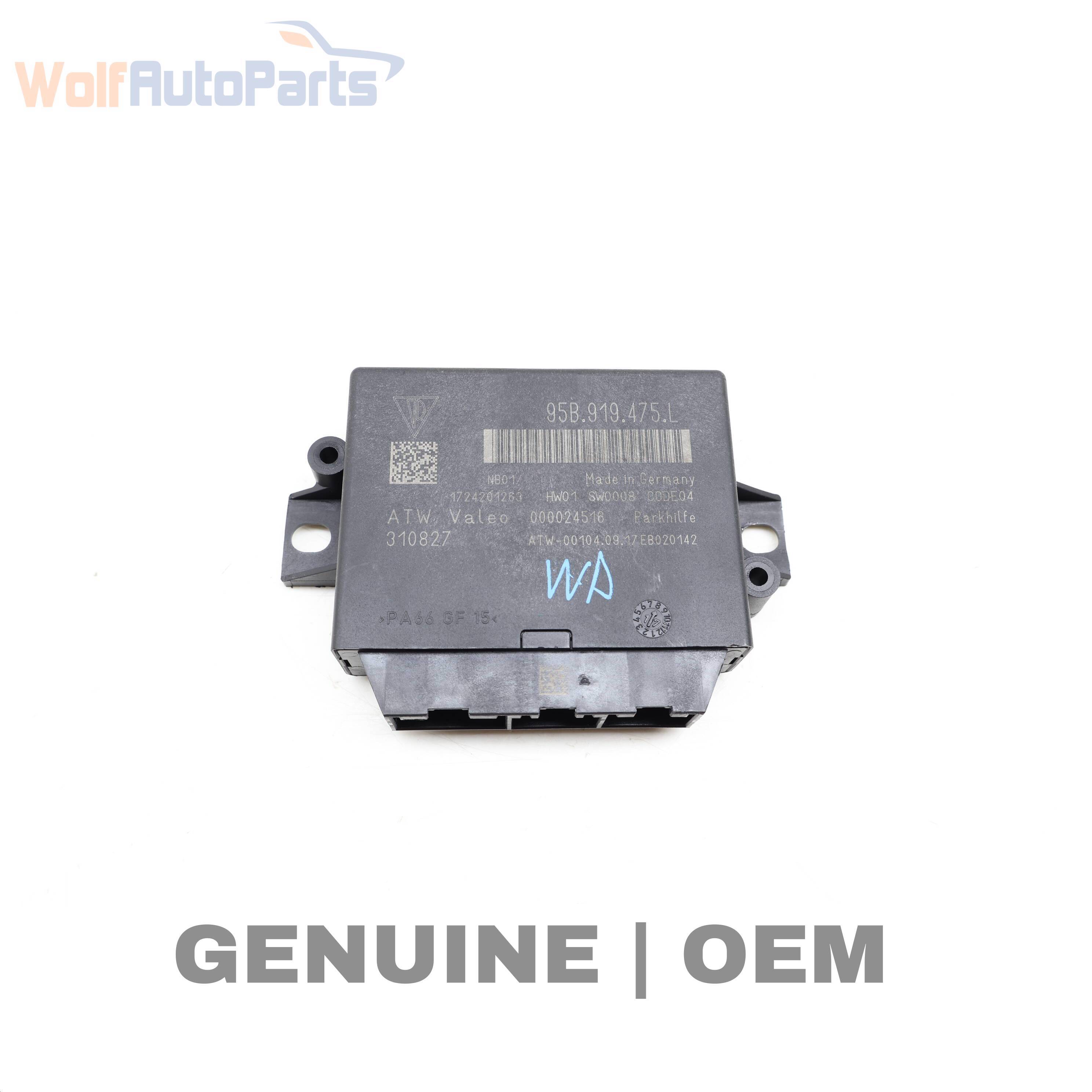 Centralina di controllo del sistema di assistenza al parcheggio Porsche 95B919475L/1 | Ricambio originale - 95B919475L/1 Centralina di controllo del sistema di assistenza al parcheggio Porsche 95B919475L/1 | Ricambio originale - 95B919475L/1