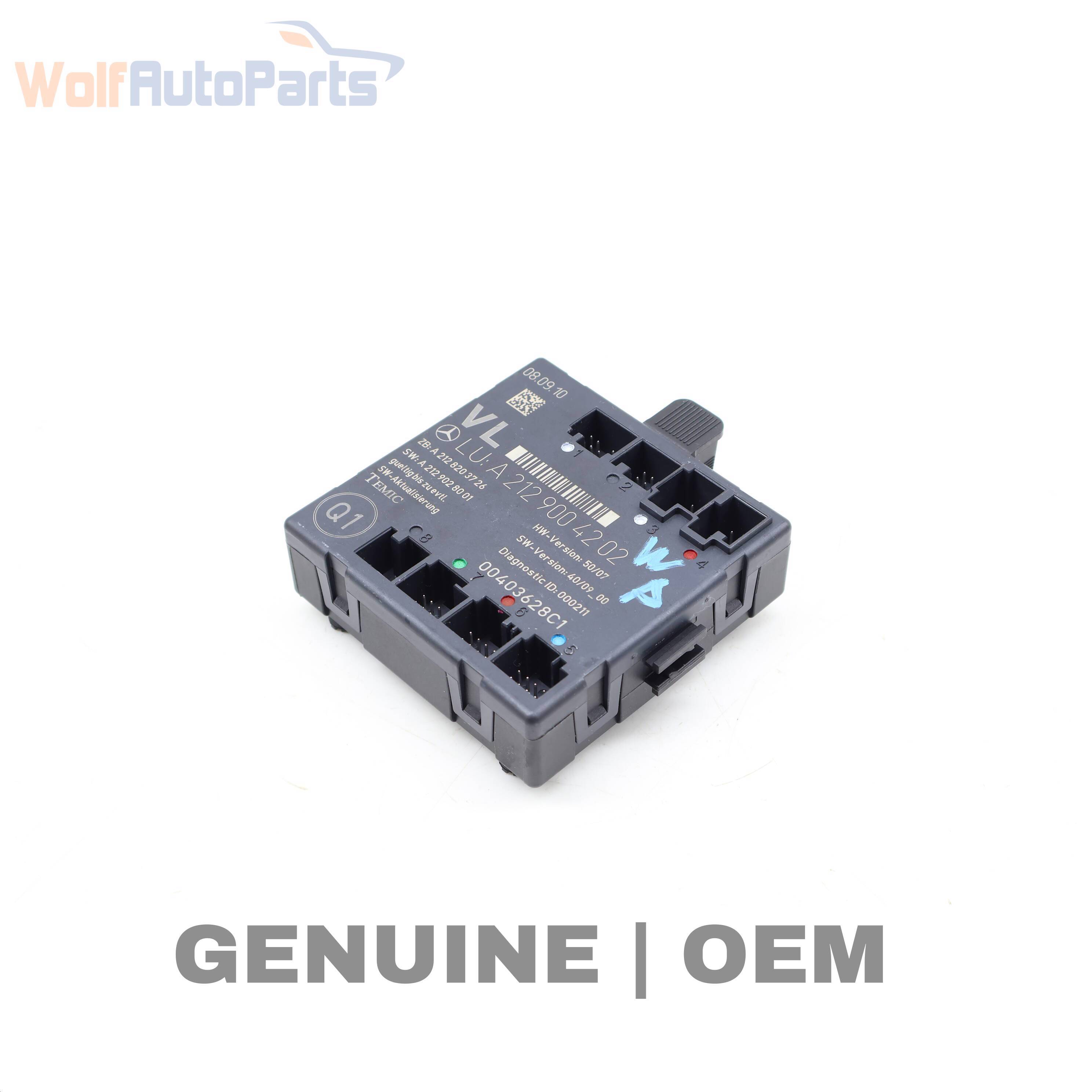 Wolf / WINDOW CONTROL MODULE