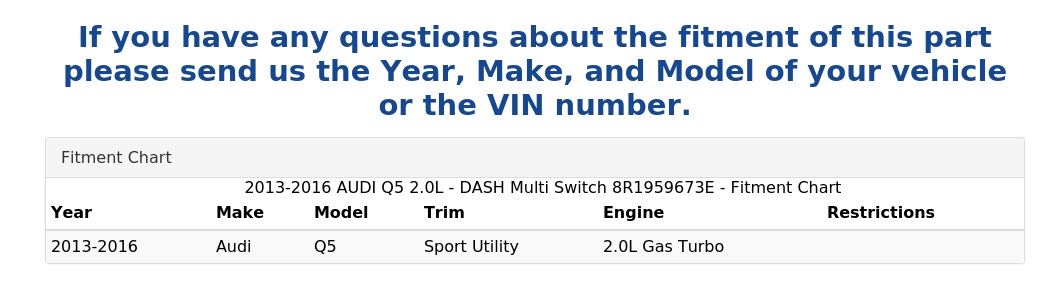 DASH MULTI SWITCH
