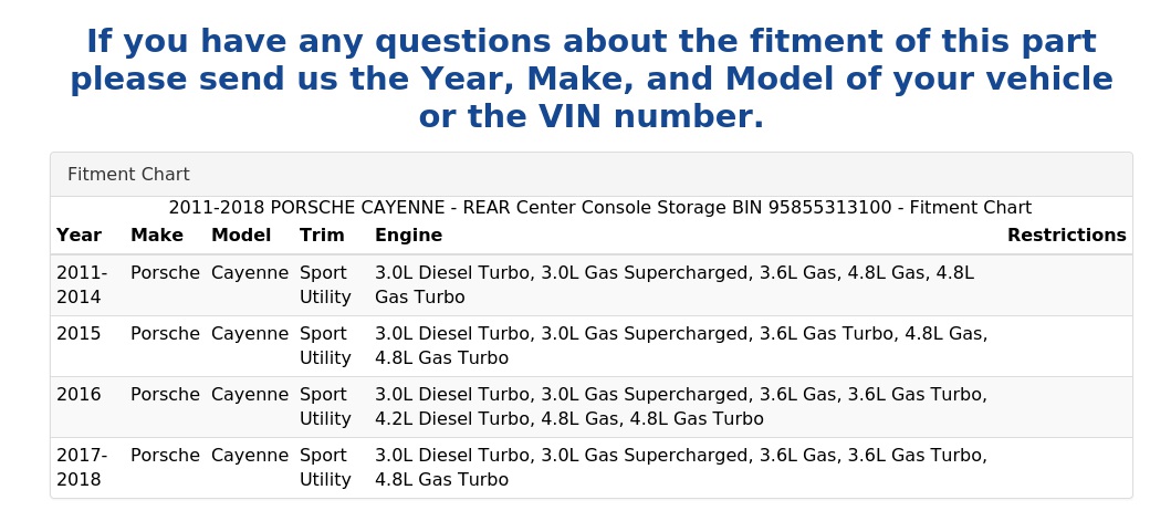 CENTER CONSOLE STORAGE BIN