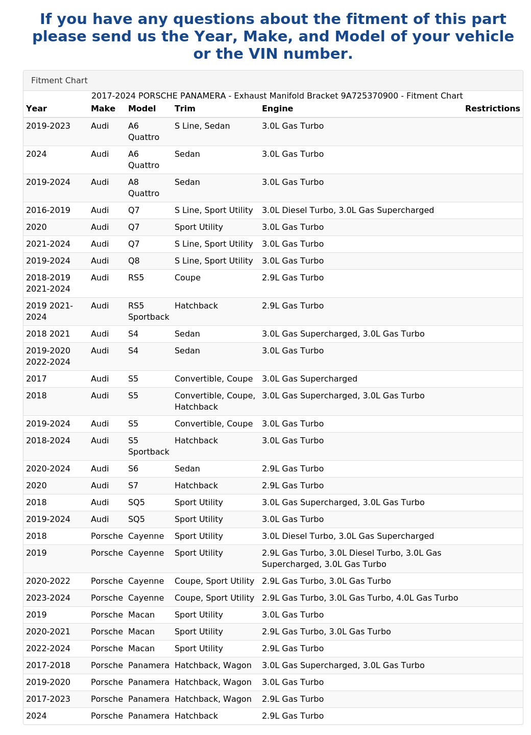 EXHAUST MANIFOLD BRACKET
