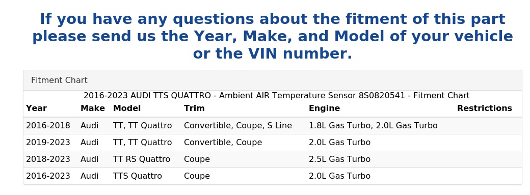 AMBIENT AIR TEMPERATURE SENSOR