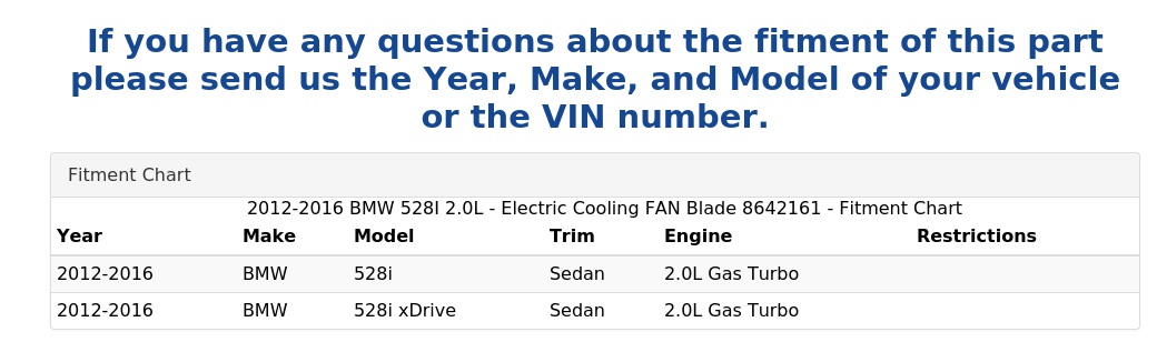ELECTRIC COOLING FAN BLADE