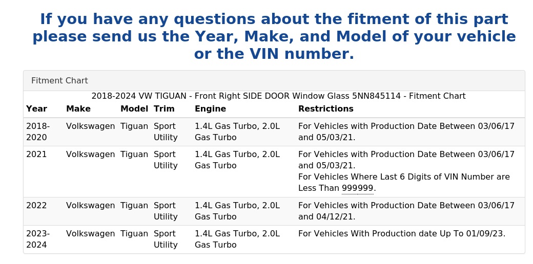 SIDE DOOR WINDOW GLASS
