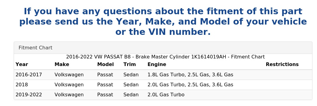 BRAKE MASTER CYLINDER