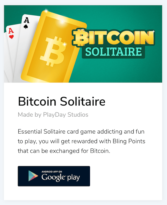 bitcoin solitaire is the third installation in the bling bitcoin series