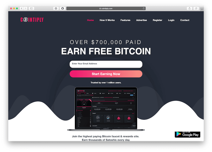 cointiply is a high paying bitcoin game with rewards