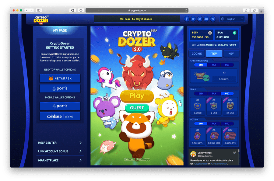 cryptodozer.io game