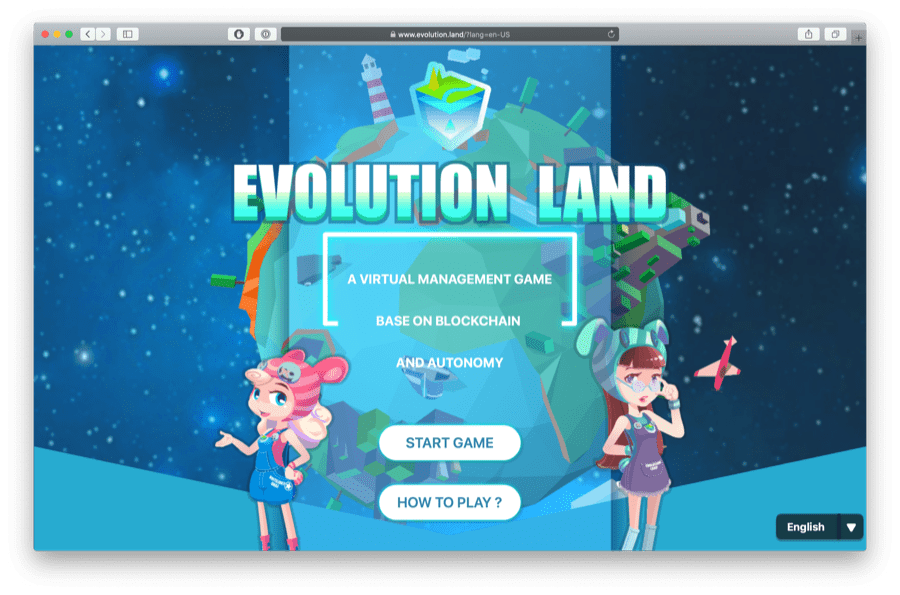 evolution land game