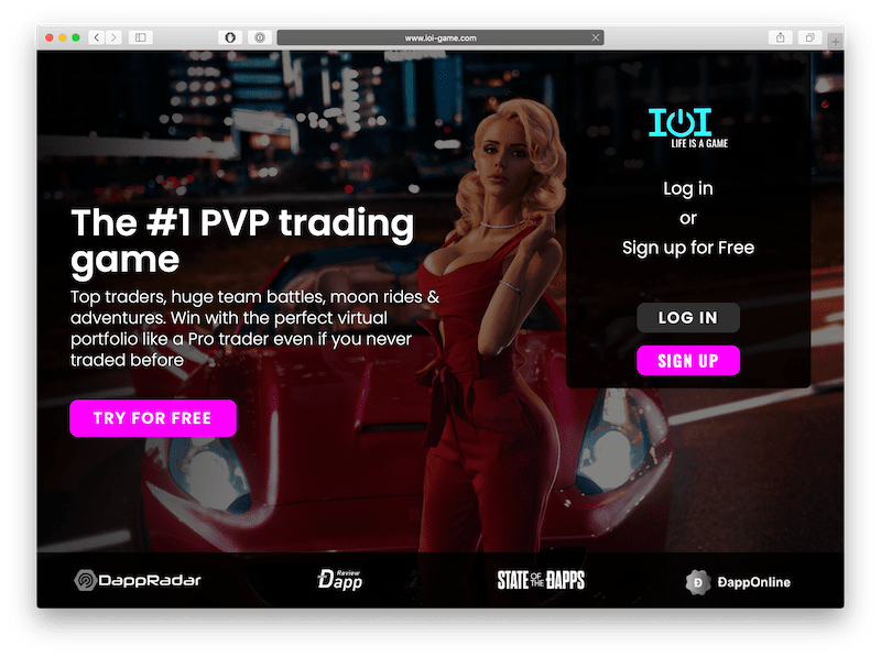 ioi game is a tron-based dapp game that makes you money