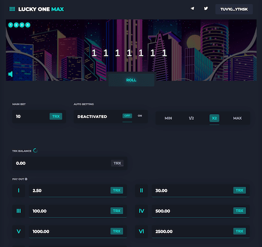 lucky one trx game in trontopia