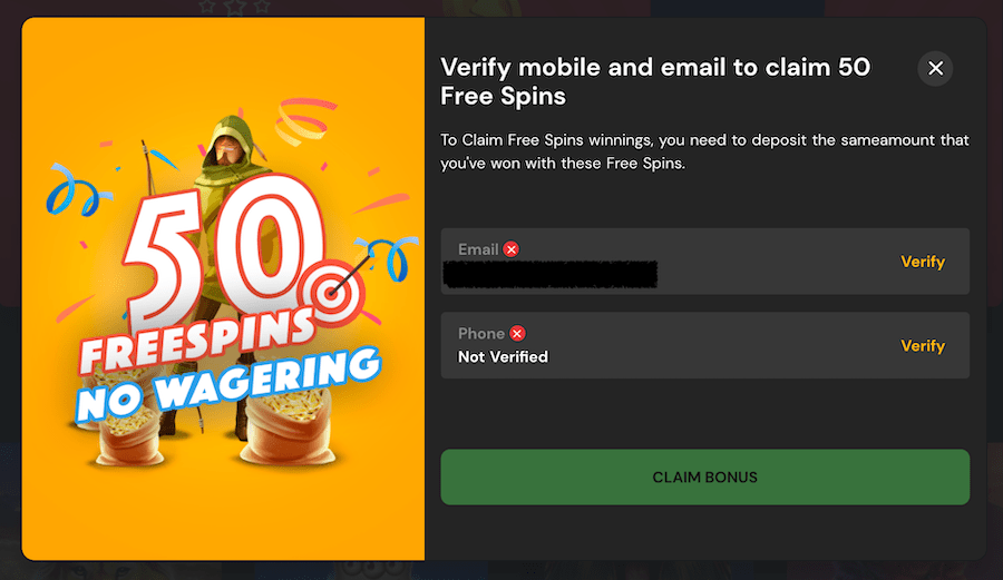 fortunejack 50 free spins are similar to site faucet