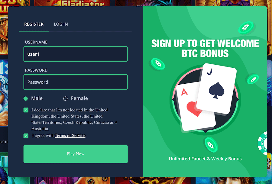 luckyfish registration is easy