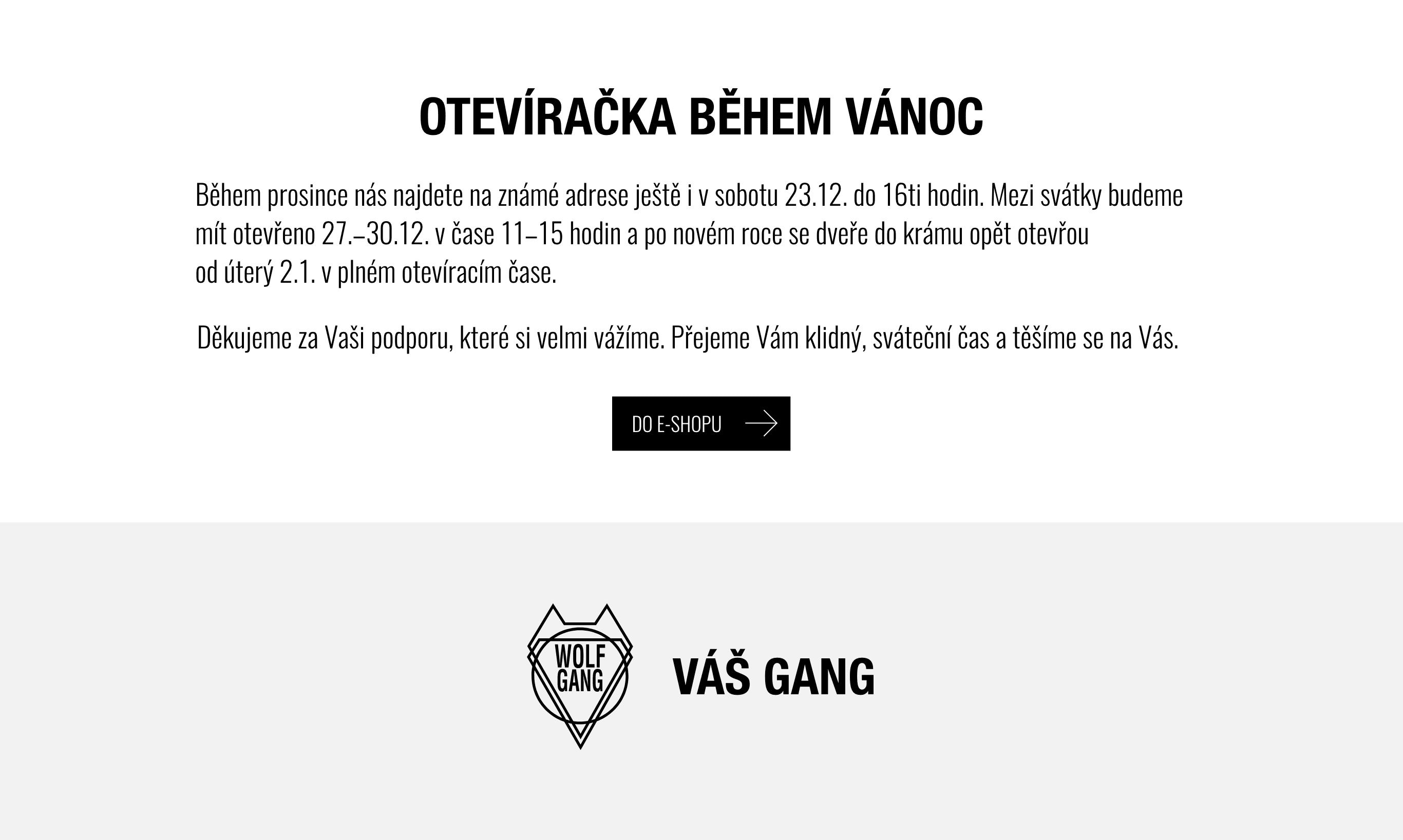 Tlačítko do sekce nové
