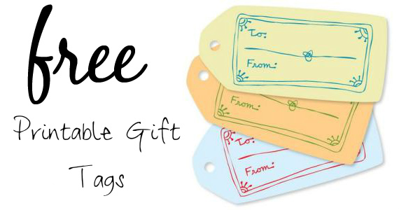 Free Printable Gift Tags