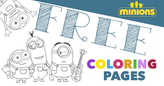 welcome home minion coloring pages