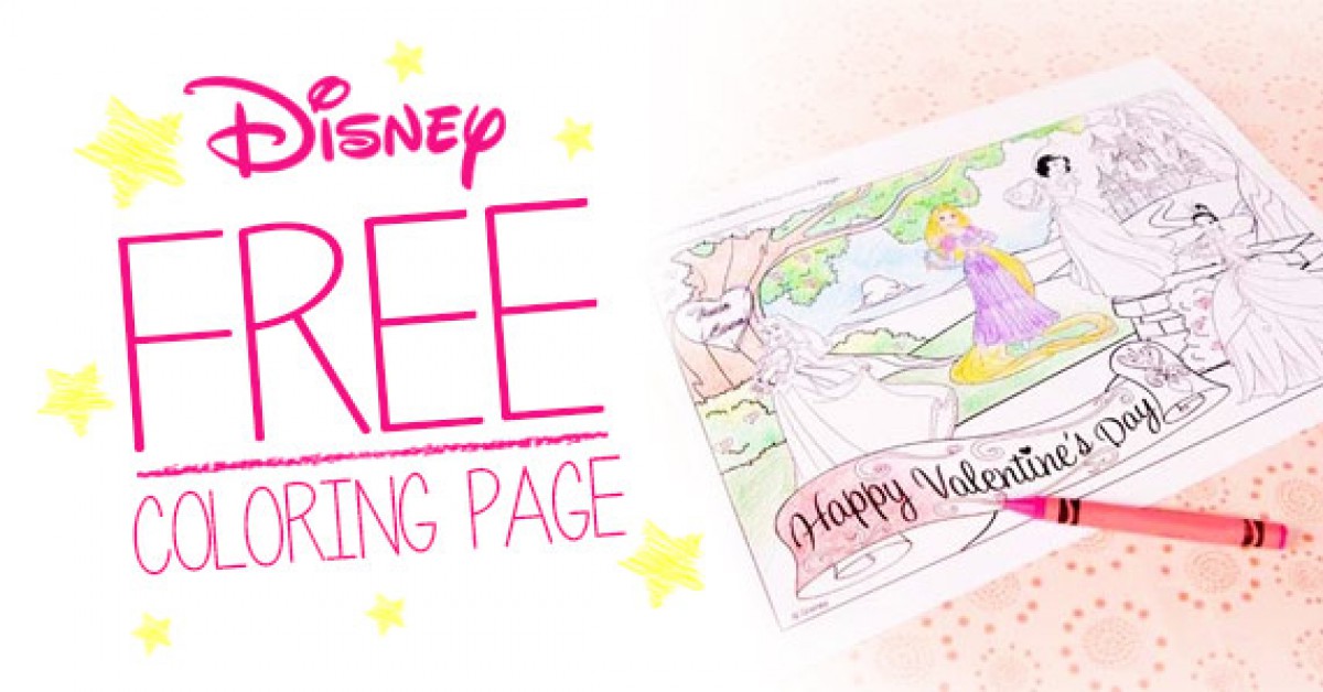 6600 Collections Valentine Coloring Pages Disney  HD