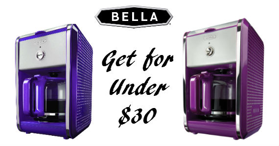 Bella purple clearance coffee maker