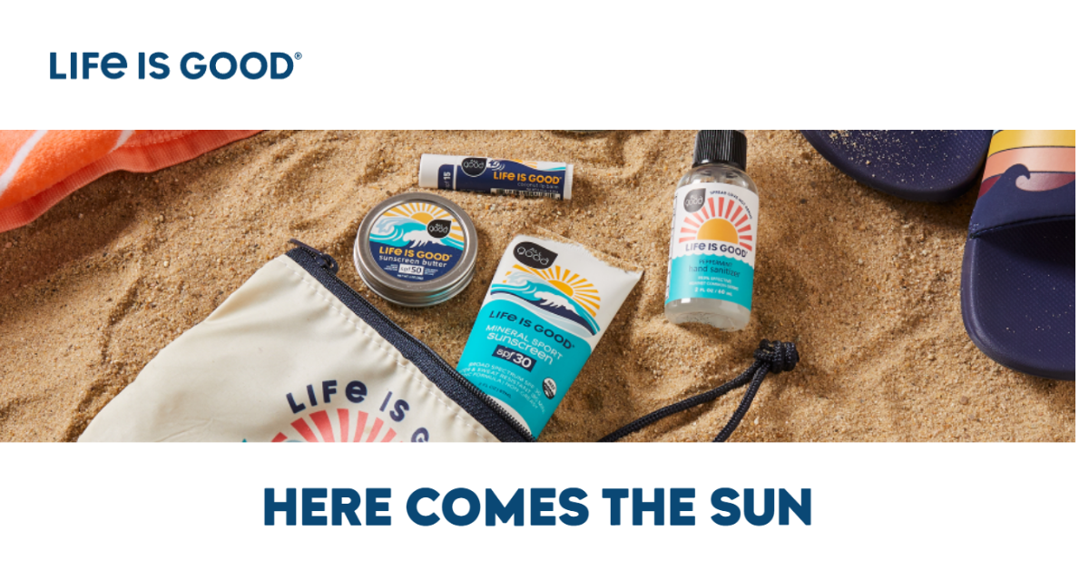 Win a Prize Pack from Life is Good