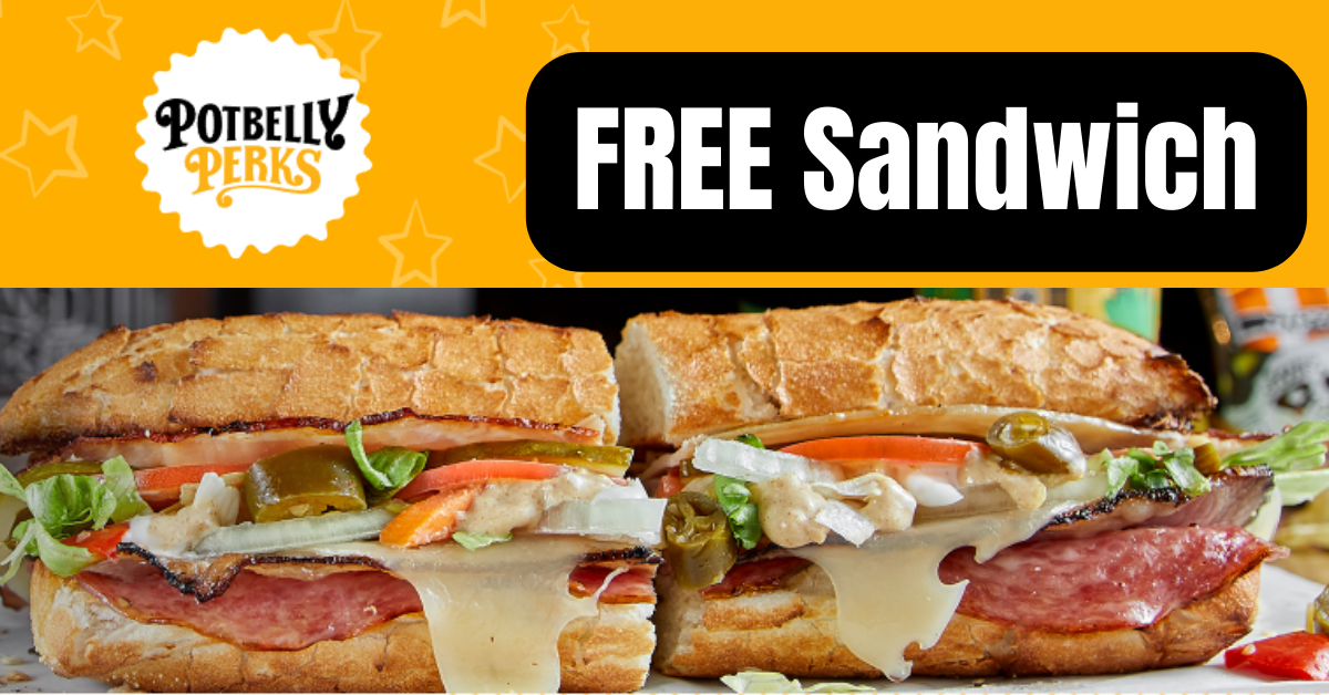 FREE Sandwich from Potbelly