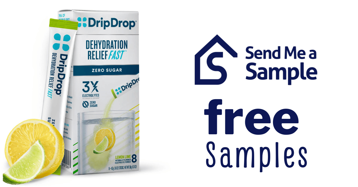 Free Samples of Dehydration Relief FAST Zero Sugar