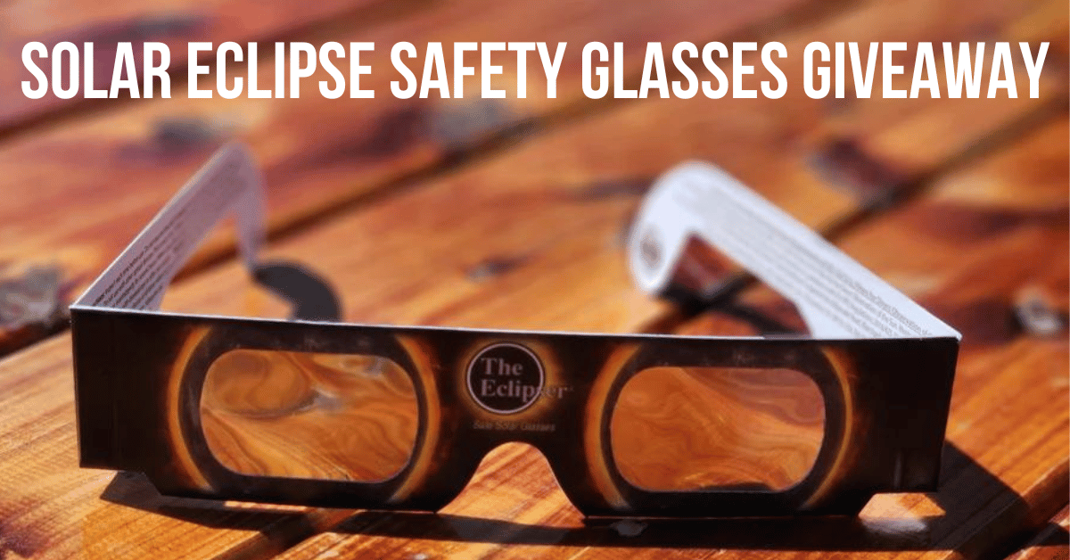 Solar Eclipse Safety Glasses Giveaway 