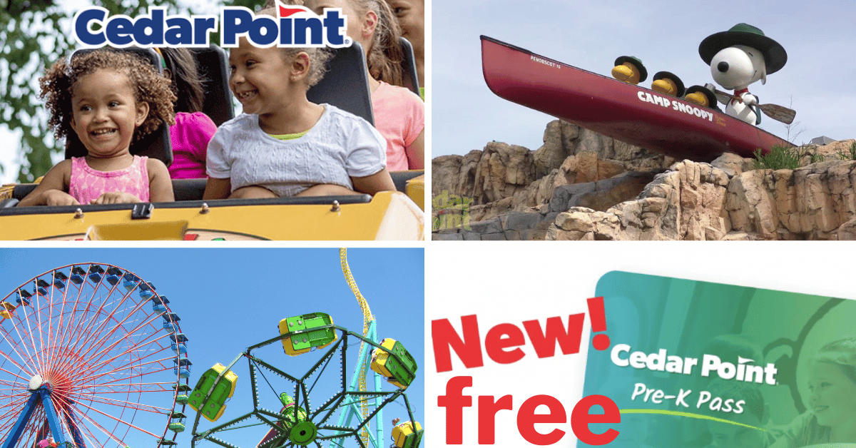 Free Pre-K Pass at Cedar Point