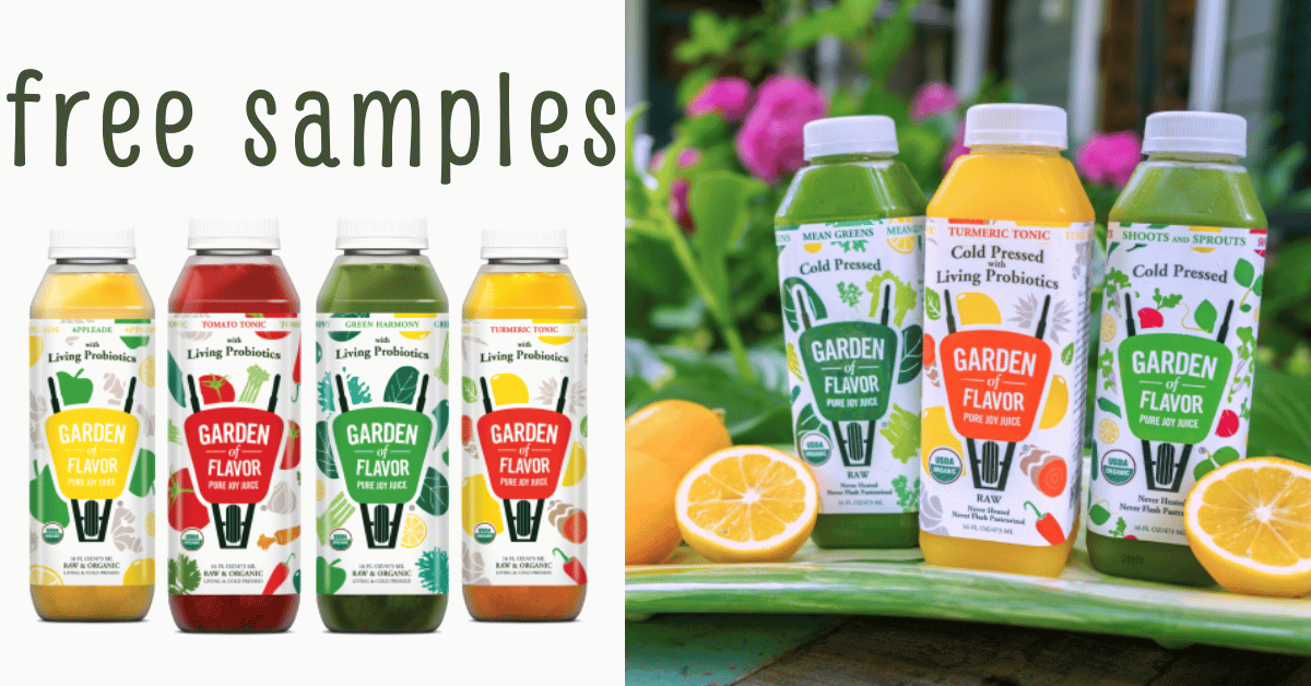 Free Organic Cold Pressed Juice By Garden Of Flavor