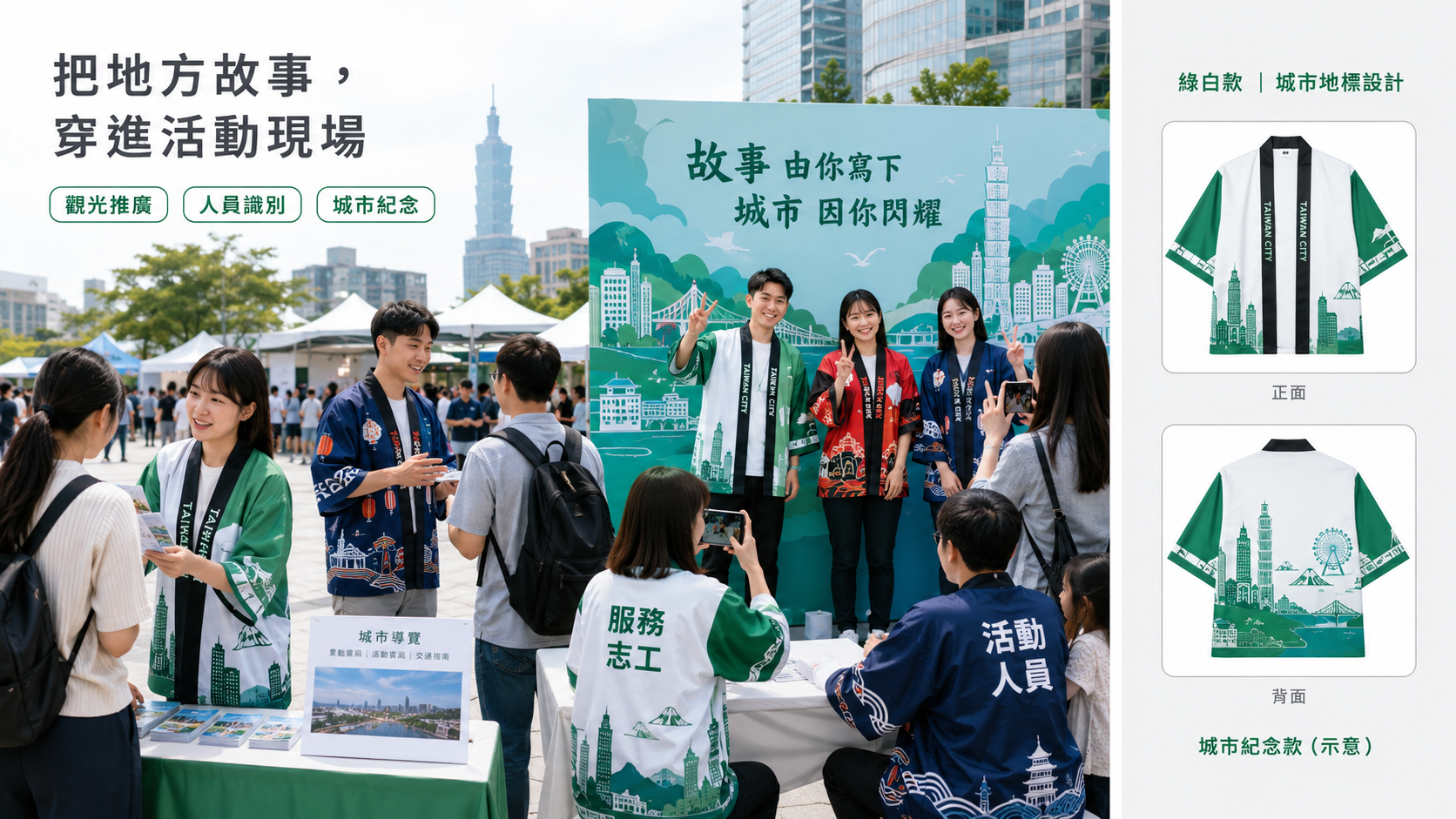 給公部門：把地方故事穿進活動現場