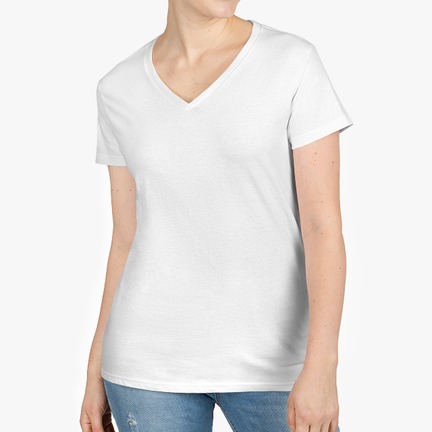 Ladies' V-Neck T-Shirt