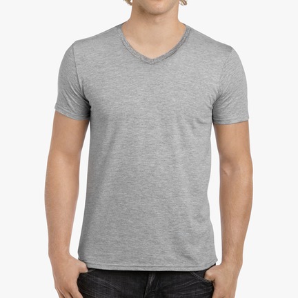 Men's V Neck Short Sleeve 