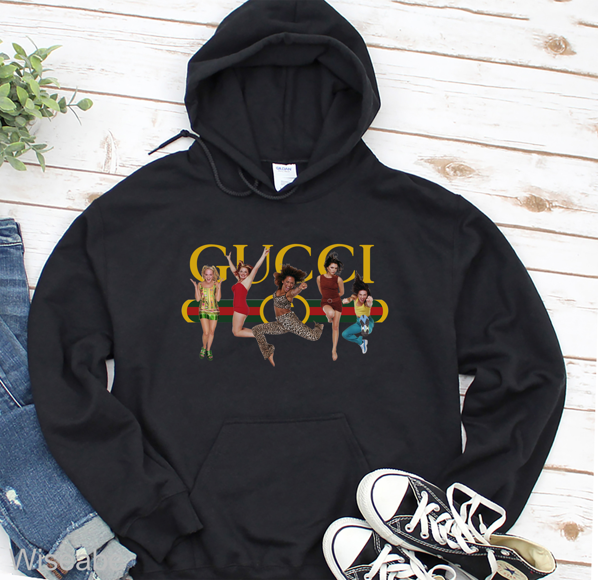 Gucci Logo Sweatshirt Women Wiseabe