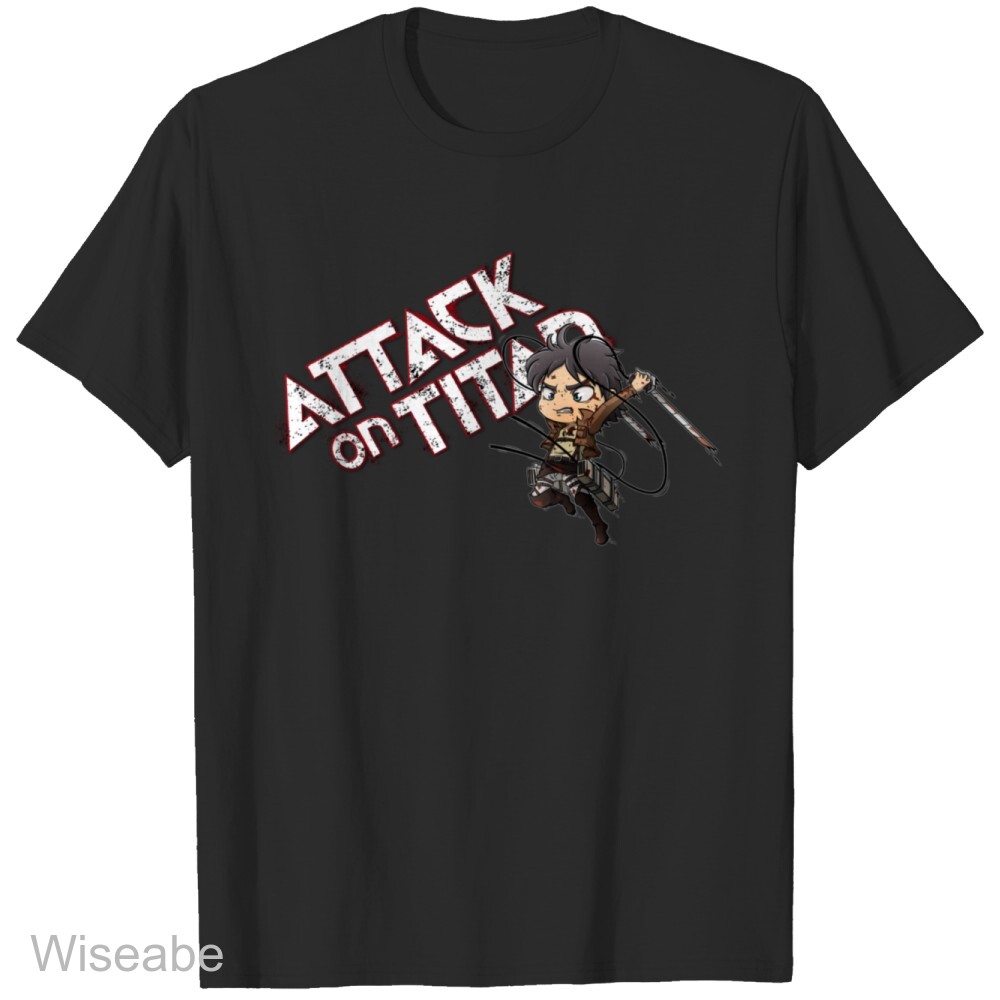 Chibi attack on titan T-shirt , Attack On Titan Merchandise