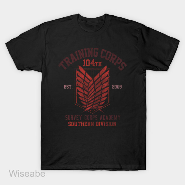 Training Corps 104th T-Shirt, Attack On Titan Vintage Shirt