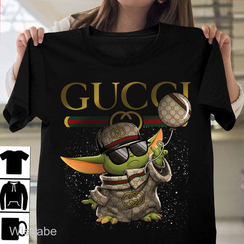 Gucci Baby Yoda The Mandalorian Star Wars T-Shirt, star wars gifts for her