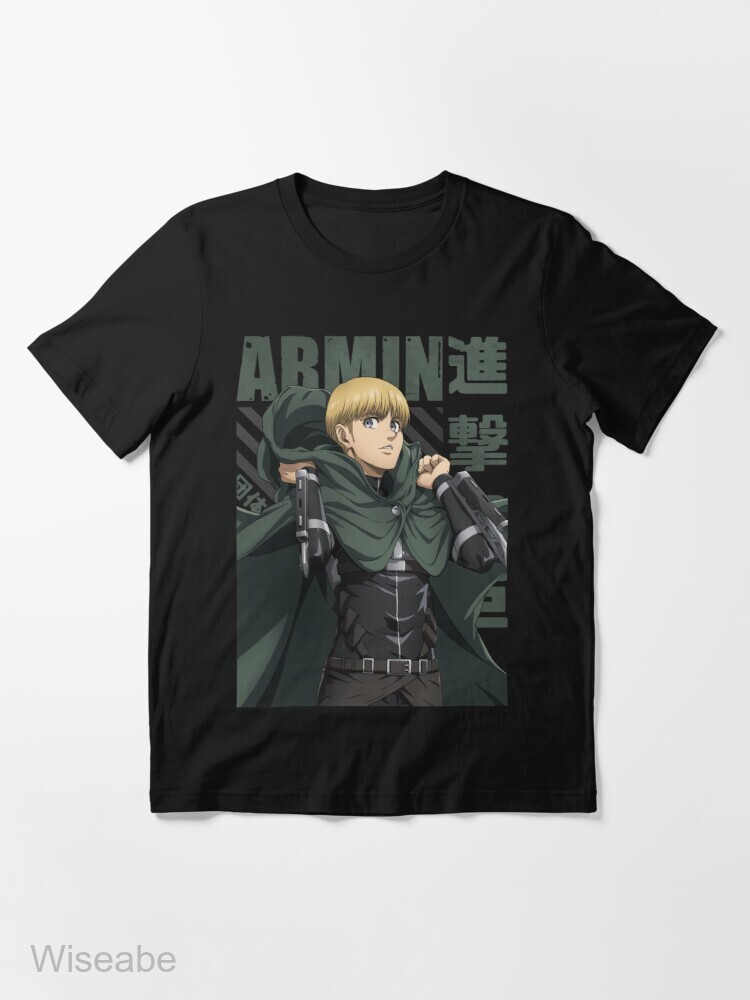 Shingeki no Kyojin Armin Arlert Essential T-Shirt, Attack On Titan Vintage Shirt