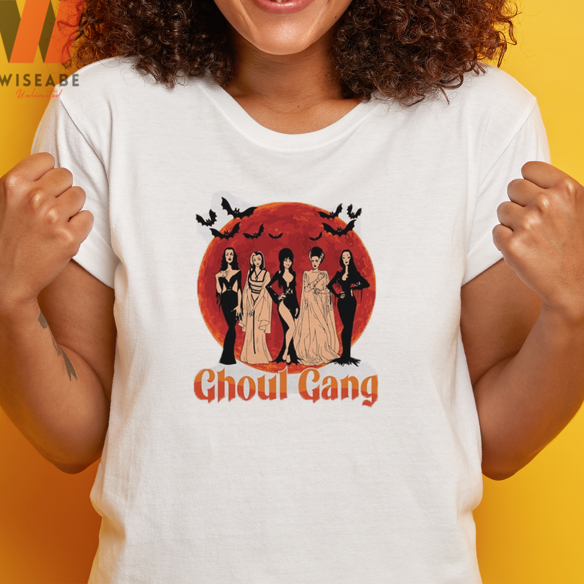 Unique Female Villains Ghoul Gang Halloween Shirt