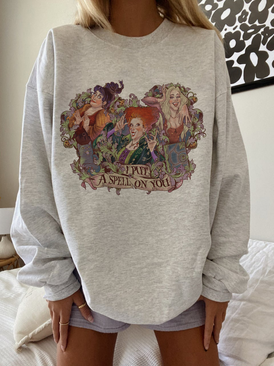 Unique Halloween Hocus Pocus Three Sanderson Sister Sweatshirt