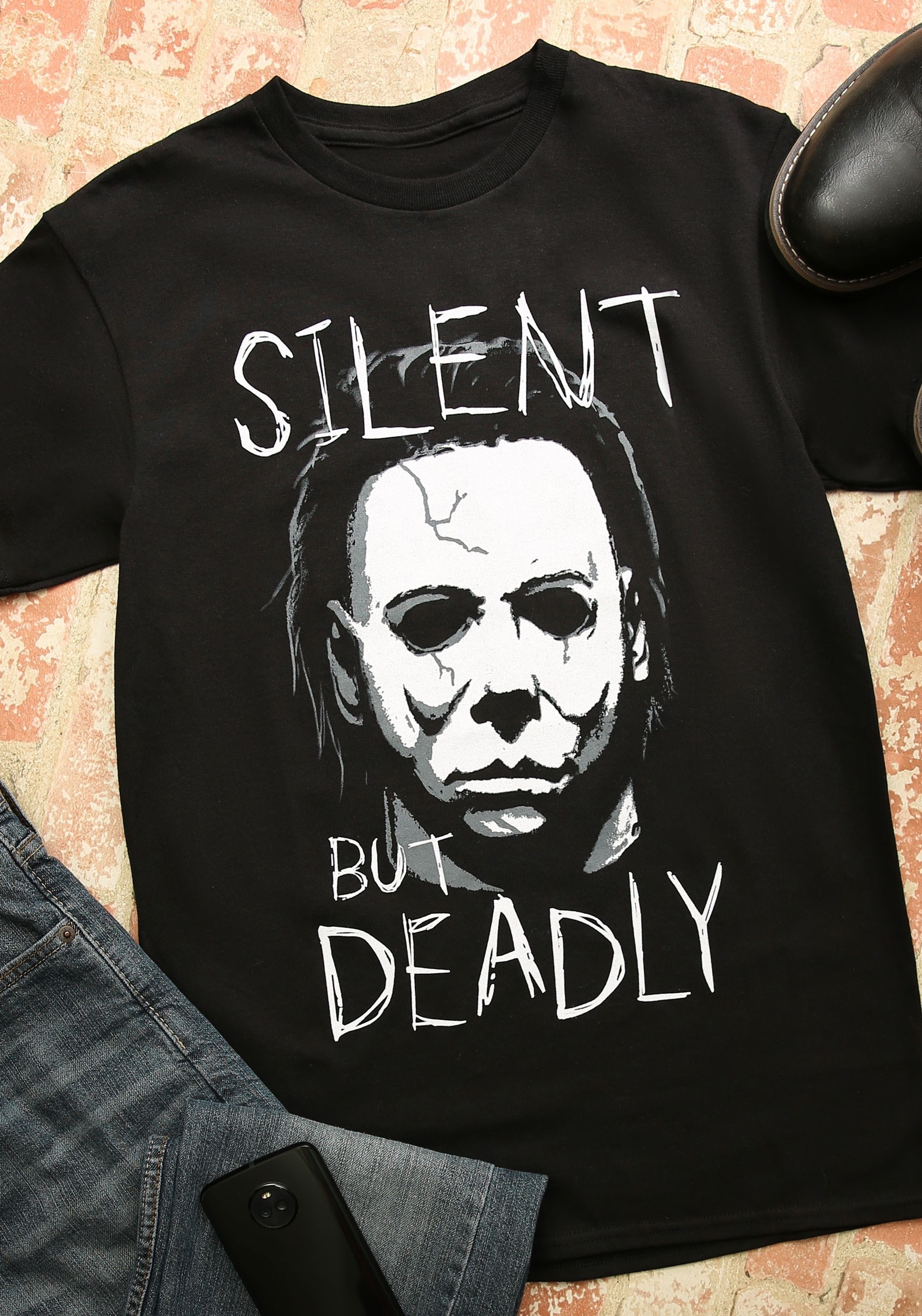 Horror Silent But Deadly Halloween Michael Myers Shirt